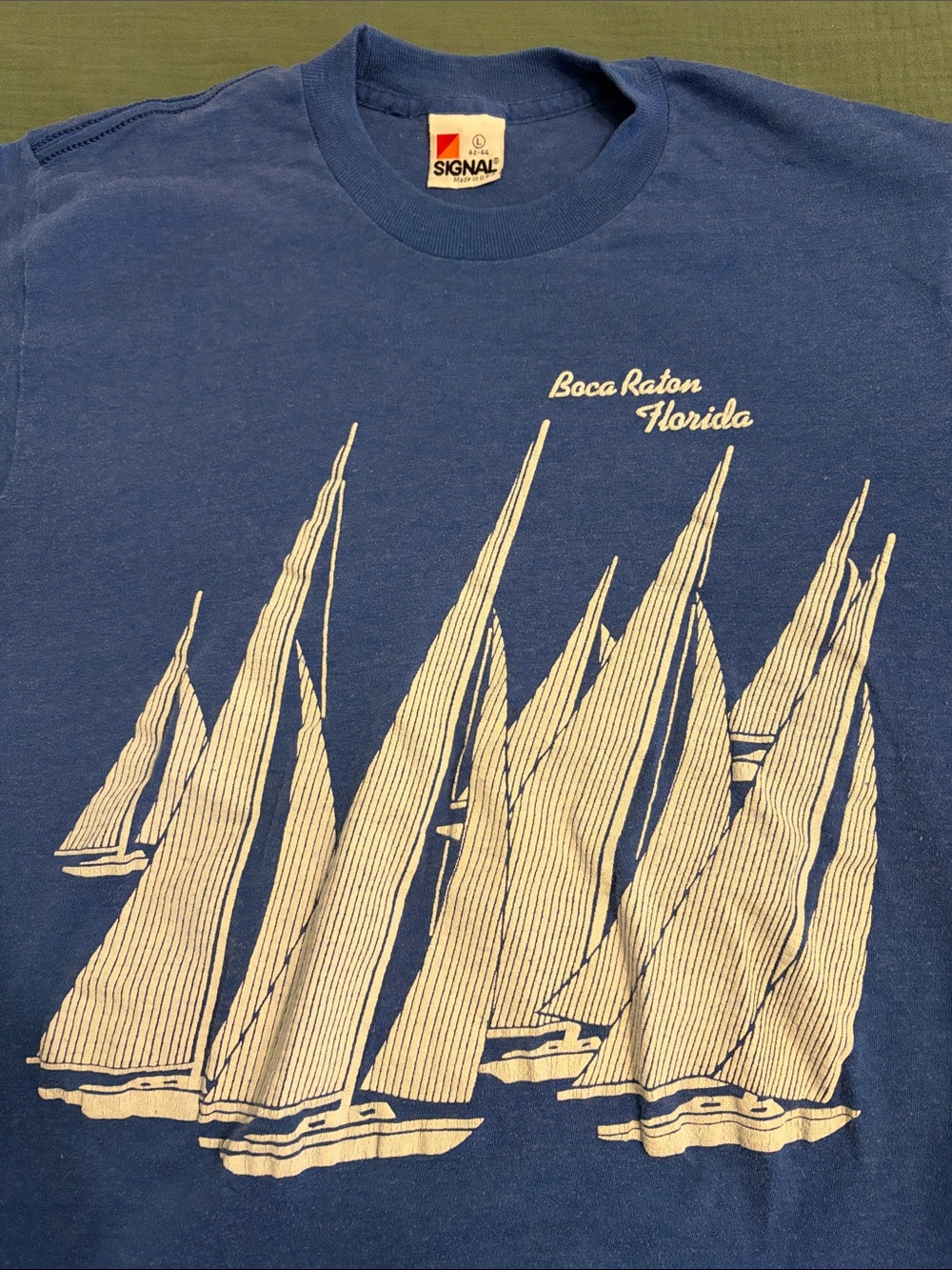 Vintage Sail boat Destination Tee